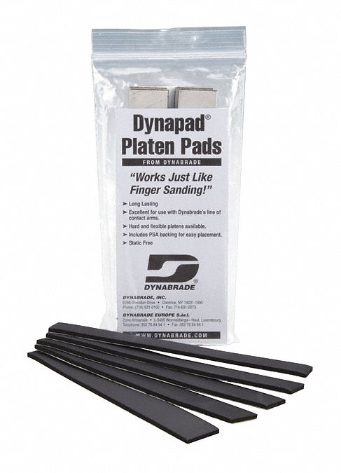 DynaPad Platen Pad 1/2 Wx7 L DYNABRADE