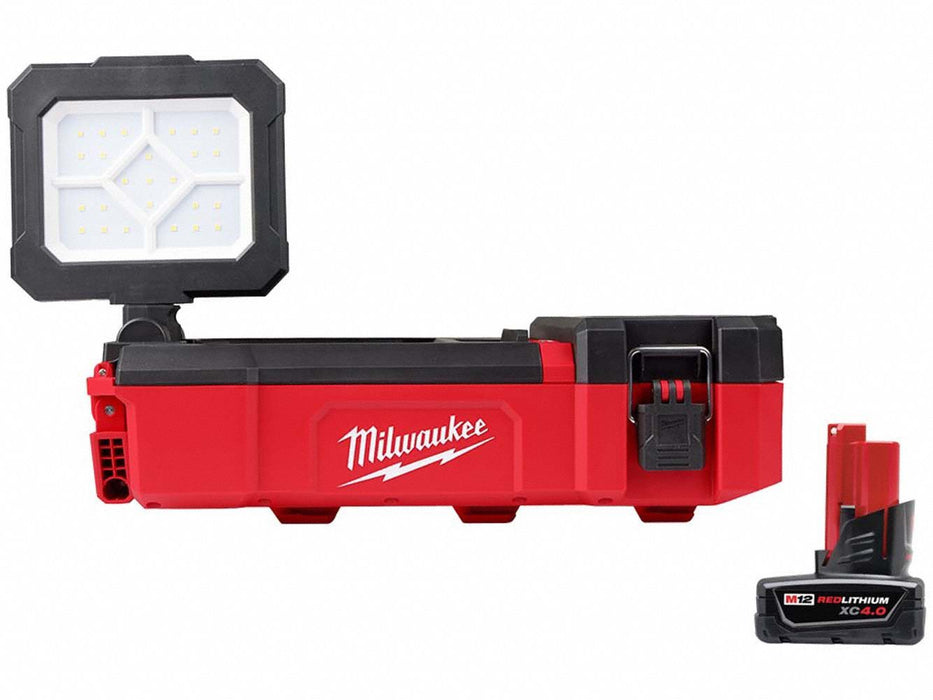 M12 PACKOUT Flood Light+M12 4.0 Battery