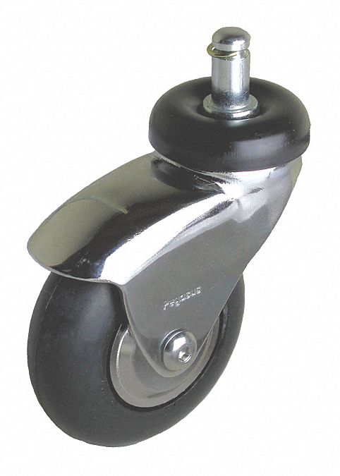 Stem Caster 3 dia Rubber 175lb