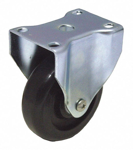 Plate Caster Rigid Polypropylene 5 1/8 H