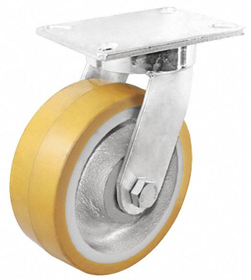 PlateCaster Swivel Polyurethane 11 1/2 H