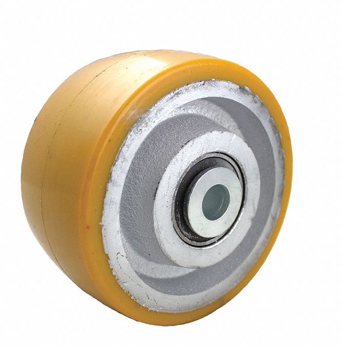 Caster Wheel 8 dia 2 500 lb Yellow