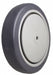 Caster Wheel 5 dia 220 lb Gray
