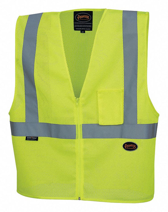 Safety Vest Mesh Hi-Vis Yellow XL