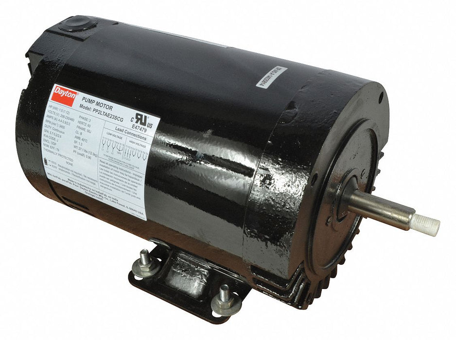 Motor 1 1/2 hp 208-230/460V AC
