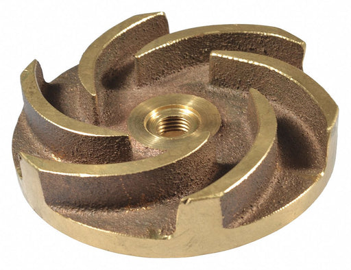 Impeller Bronze 3 1/2 in Dia.