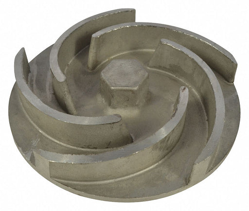 Impeller Stainless Steel 4 5/8 in Dia.