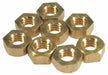 Hex Nut 3/8-16 Br PK 8