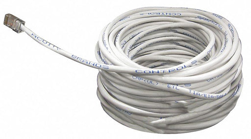 M3437 Patch Cord Cat 5e Bootless White 30 ft.