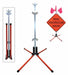 Sign Stand Steel 84 in Maximum Mast H