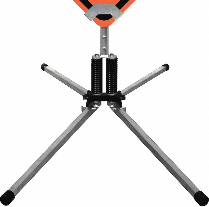 Sign Stand Aluminum 84 in Maximum Mast H