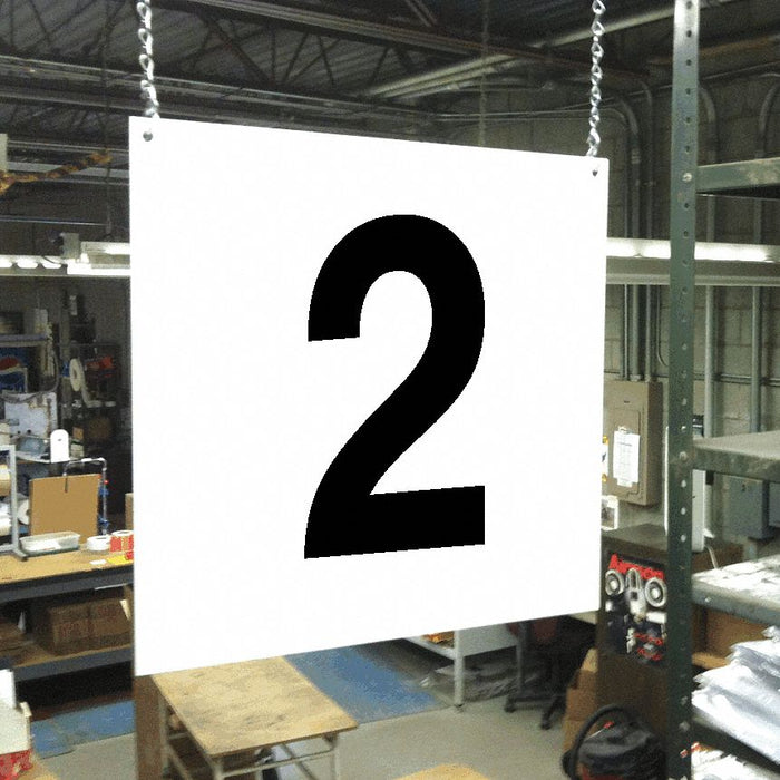 Hanging Aisle Sign Legend 2