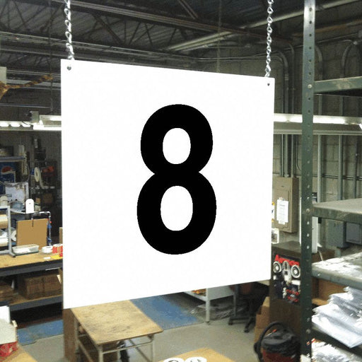 Hanging Aisle Sign Legend 8