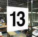 Hanging Aisle Sign Legend 13