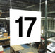 Hanging Aisle Sign Legend 17