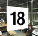 Hanging Aisle Sign Legend 18