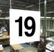 Hanging Aisle Sign Legend 19
