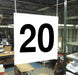 Hanging Aisle Sign Legend 20
