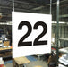 Hanging Aisle Sign Legend 22
