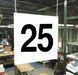 Hanging Aisle Sign Legend 25