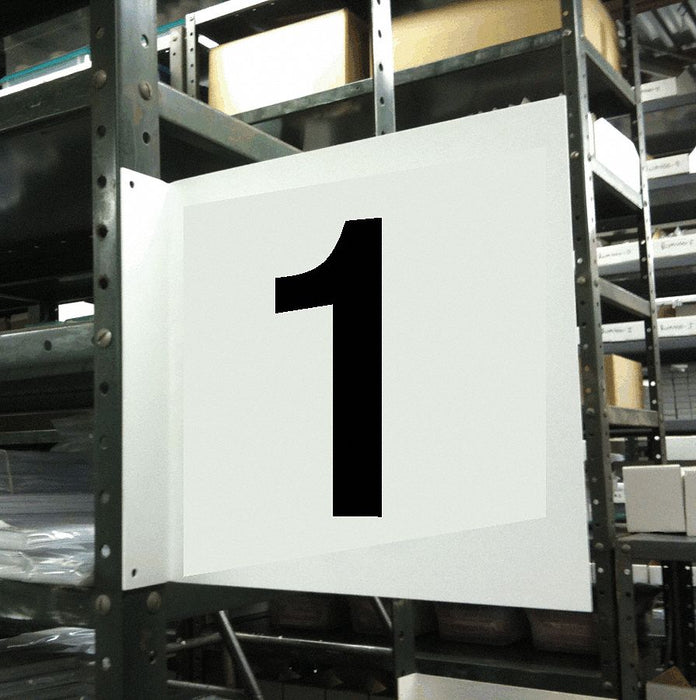 Projecting Aisle Sign 12in x 12in Vinyl