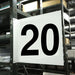 Projecting Aisle Sign 12in x 12in Vinyl