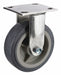 Plate Caster Rigid Polyurethane 7 1/2 H