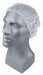 H8278 Bouffant Cap PP White 18 in PK1000