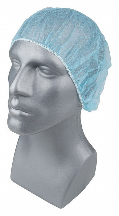 H8280 Bouffant Cap PP Blue 21 in PK1000