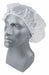 H8285 Bouffant Cap PP White 28 in PK1000