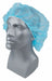 H8285 Bouffant Cap PP Blue 28 in PK1000