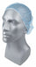 H8286 Hairnet Polyester Blue 18 in PK1000