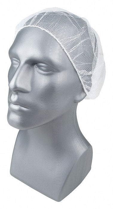 H8286 Hairnet Polyester White 18 in PK1000
