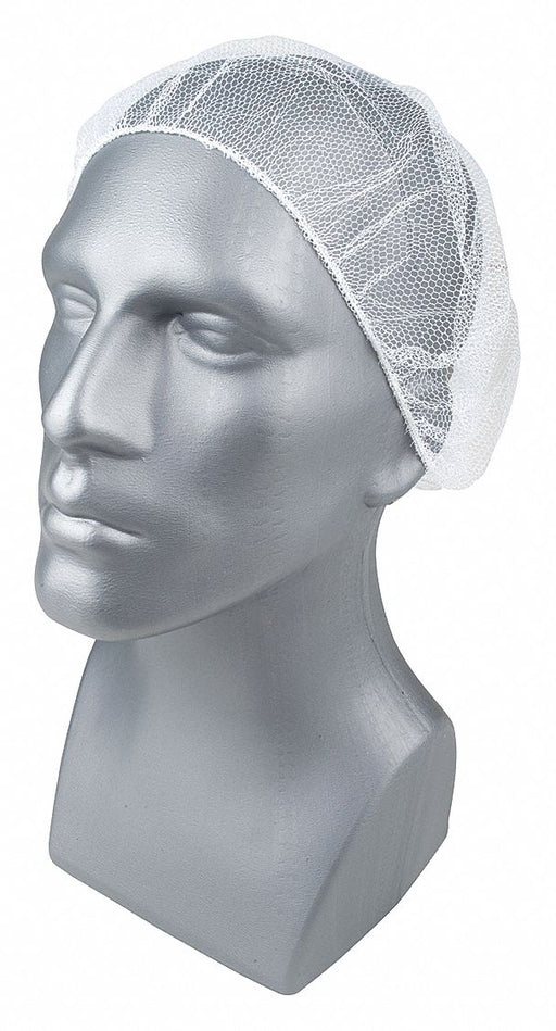 H8286 Hairnet Polyester White 18 in PK1000