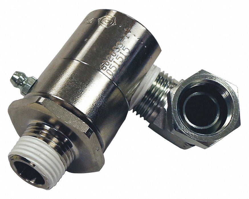 Swivel 90 Deg Steel 1/2 in FNPT Inlet