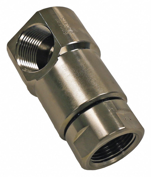 Swivel 90 Deg Steel 1 in FNPT Inlet