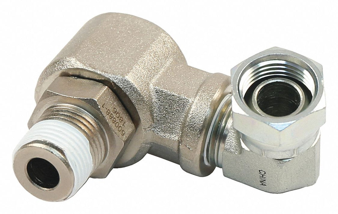 Swivel 90 Deg Steel 1/2 in FNPT Inlet