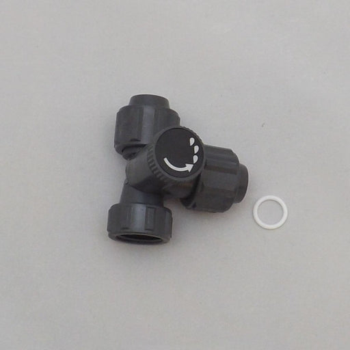 Valve PVDF 3/8 in Tube Bleeder