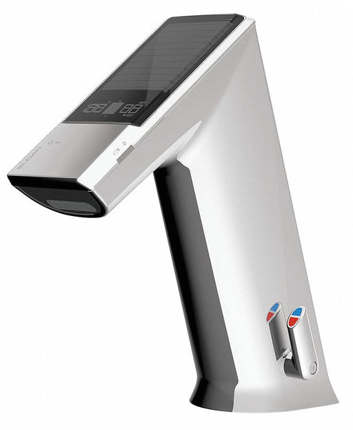 Angled Straight Chrome Sloan BASYS
