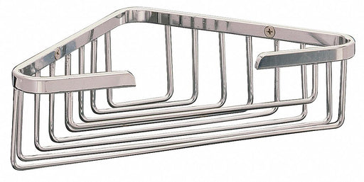 Corner Shower Basket Brass 8 1/4 in W