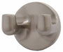 Bathroom Hook 2 Hook 2-1/2In D Satin