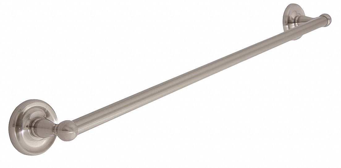 Towel Bar Zinc 26 1/4 in Overall W
