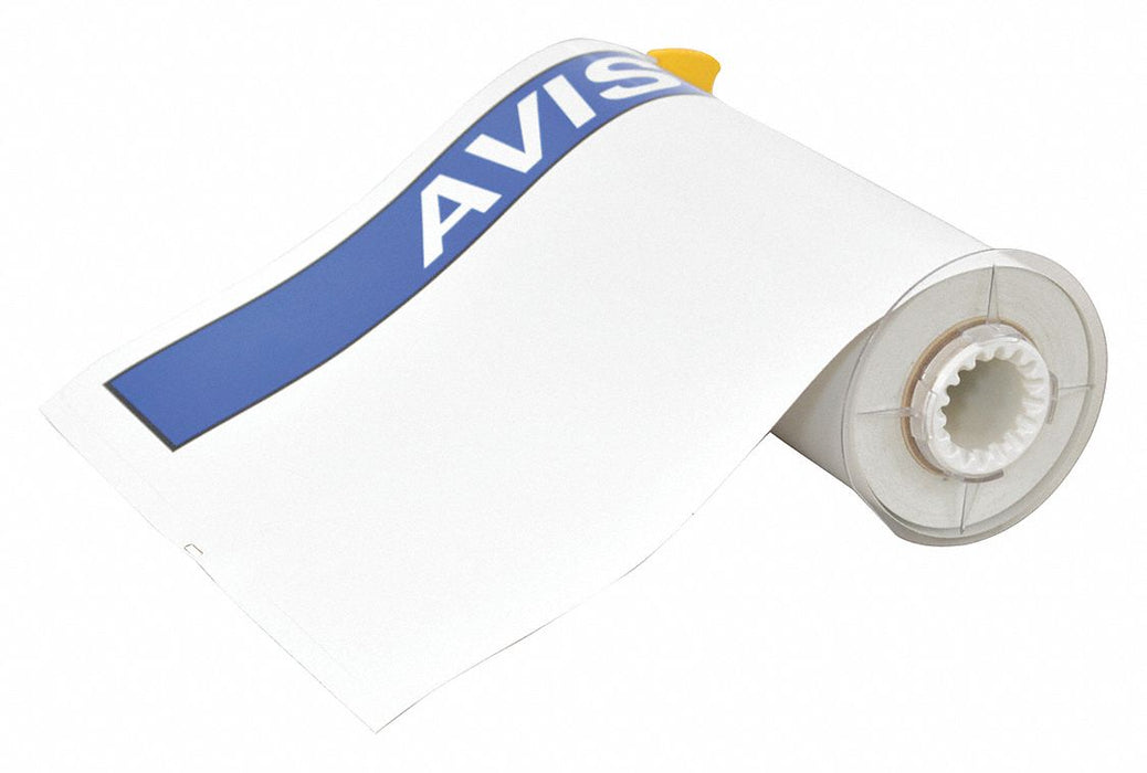 Pre-Cut Label Stock Roll White Gloss