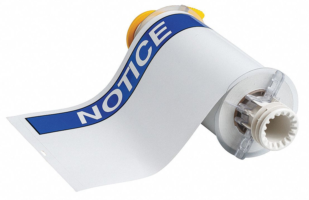 Pre-Cut Label Stock Roll White Gloss