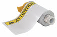 Pre-Cut Label Stock Roll White Gloss