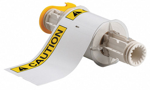 Label White/Yellow/Black 4x6In Vinyl