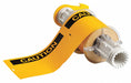 Label White/Yellow/Black 4x6In Vinyl