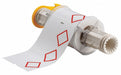 Pre-Cut Label Stock Roll White Gloss