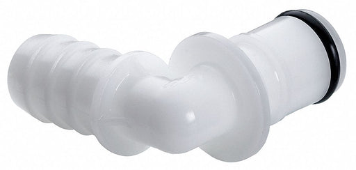 90Elbow Acetal PushFit1/4 Barbed1/4 