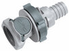 Straight Polypropylene Barbed 1/2 in